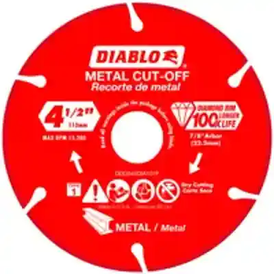 DISC METAL CUTTING DIAM 4.5IN - Arlington Coal & Lumber