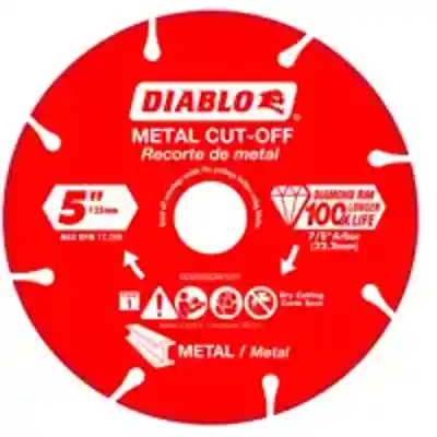 DISC METAL CUTTING DIAMOND 5IN - Arlington Coal & Lumber
