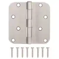 Main 1 - HINGE DOOR 5/8RAD 4IN SATNKL - Arlington Coal & Lumber