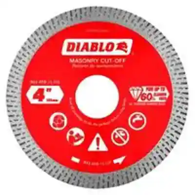 DIABLO 4" DMND CUT-OFF CONT RIM DISC - Arlington Coal & Lumber