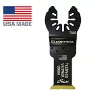 Main 2 - IBOAT336-1 IMPERIAL BLADE 1-1/4" WOOD/NAIL TITANIUM 1-PK - Arlington Coal & Lumber