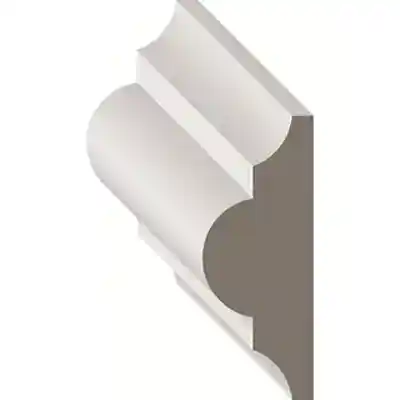 8171 PFJ 11/16" X 1-3/4" ASTRAGAL MOULDING JESSO FINISH 16 FT. - Arlington Coal & Lumber