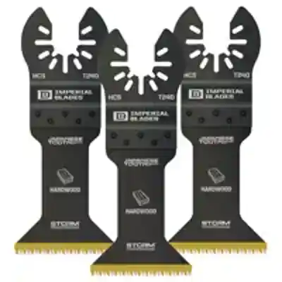 IBOAT240-3 IMPERIAL BLADE 1-1/4" TITANIUM PRECISION WOOD 3-PK - Arlington Coal & Lumber