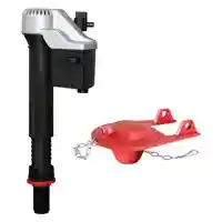 Main 1 - KORKY PLATINUM FILL VALVE & 2" FLAPPER (818MP) - Arlington Coal & Lumber