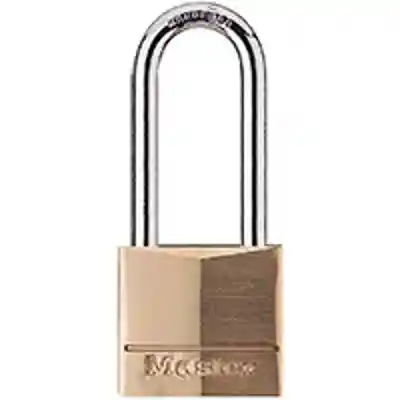PADLOCK BRASS 2IN VERT CLR K/D - Arlington Coal & Lumber