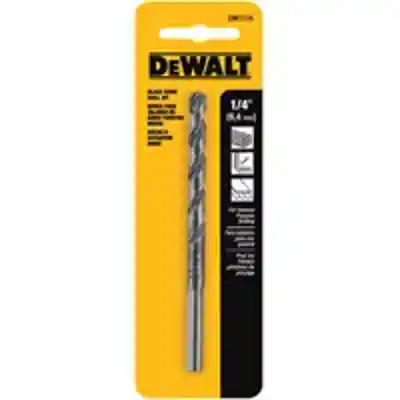 DW1116 1/4IN OXIDE DRILL BIT DRILL BIT 1/4 BLACK OXIDE - Arlington Coal & Lumber