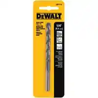 Main 1 - DW1116 1/4IN OXIDE DRILL BIT DRILL BIT 1/4 BLACK OXIDE - Arlington Coal & Lumber