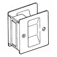 Main 1 - LATCH POCKET DOOR PASS SAT NKL - Arlington Coal & Lumber