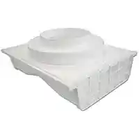 Main 1 - LAMBRO EAVE VENT 4IN WHITE PLSTC SIDE (164W) - Arlington Coal & Lumber