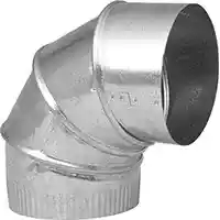 Main 1 - 90-DEG (30.GA) 4" GALV PIPE ELBOW  - Arlington Coal & Lumber