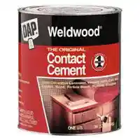Main 2 - DAP WELDWOOD CONTACT CEMENT ADHESIVE QUART (00272) RED - Arlington Coal & Lumber