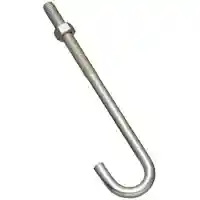 Main 1 - 232967 J BOLT 3/8X7 ZINC BOLT J-HOOK 3/8X7IN ZINC - Arlington Coal & Lumber
