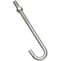 Main 1 - 232967 J BOLT 3/8X7 ZINC BOLT J-HOOK 3/8X7IN ZINC - Arlington Coal & Lumber