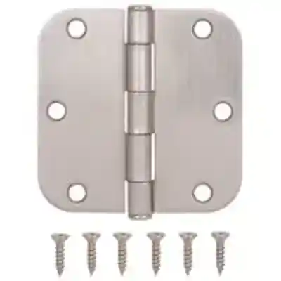 HINGE DOOR 5/8RAD 3.5IN SATNKL - Arlington Coal & Lumber