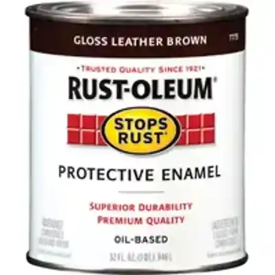 PAINT RST OBS LEATHER BROWN QT - Arlington Coal & Lumber