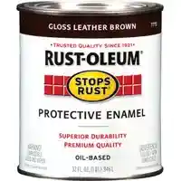 Main 1 - PAINT RST OBS LEATHER BROWN QT - Arlington Coal & Lumber