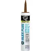 Main 1 - DAP ALEX-PLUS BROWN ACRYLIC LATEX CAULKING 10.1 OZ (18120) - Arlington Coal & Lumber