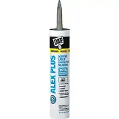 DAP CAULK ACRY W/SILI GREY 10.1OZ (18118) - Arlington Coal & Lumber
