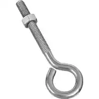Main 1 - 221598 EYE BOLT SS 1/4X3 EYE BOLT W/NUT 1/4X3IN SS - Arlington Coal & Lumber