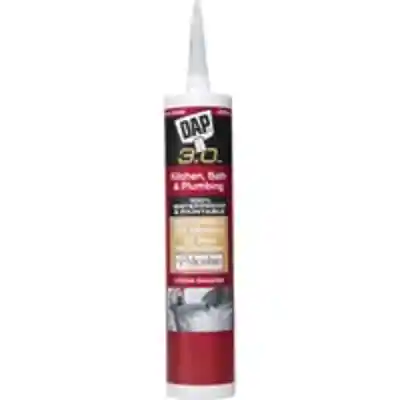 DAP CAULK ADH KTN BATH CLEAR 9OZ (00795) - Arlington Coal & Lumber