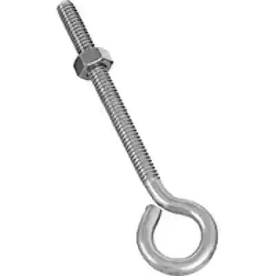 221606 EYE BOLT SS 1/4X4 EYE BOLT W/NUT 1/4X4IN SS - Arlington Coal & Lumber
