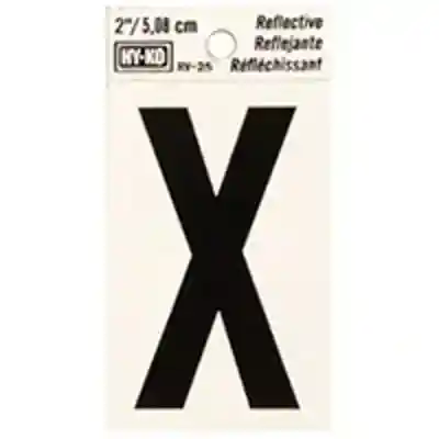 RV-25/X REFL LETTER X 2IN - Arlington Coal & Lumber