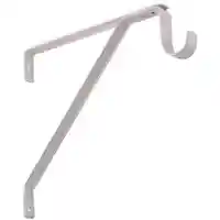 Main 1 - BRACKET SHELF/ROD STEEL WHITE - Arlington Coal & Lumber