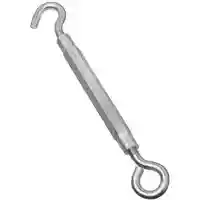 Main 1 - 221903 TURNBUCKLE 1/2X17 ZINC TURNBUCKLE HOOK/EYE 1/2X17 ZNC - Arlington Coal & Lumber