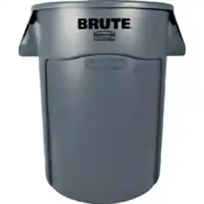 RUBBERMAID BRUTE 44-GAL REFUSE CONTAINER GRAY (FG264360GRAY) - Arlington Coal & Lumber