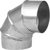 Main 1 - 4" GALV 90-DEG ELBOW 26-GA PIPE - Arlington Coal & Lumber