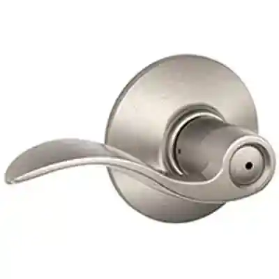 F40VACC619 *ACC PRIV LEVR SNKL ACCENT PRIVACY LEVER STN NICKL - Arlington Coal & Lumber
