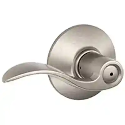 F40VACC619 *ACC PRIV LEVR SNKL ACCENT PRIVACY LEVER STN NICKL - Arlington Coal & Lumber