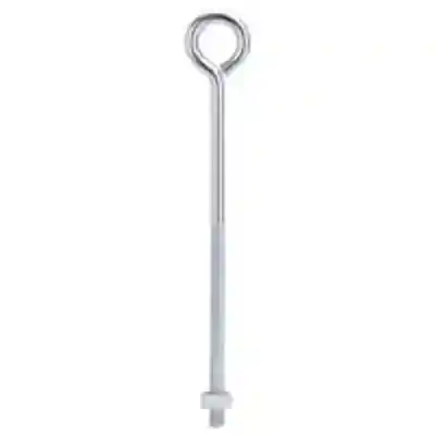 ZINC EYE BOLT W/NUTS 1/4X6 EYE BOLT STL 1/4X6IN ZINC - Arlington Coal & Lumber