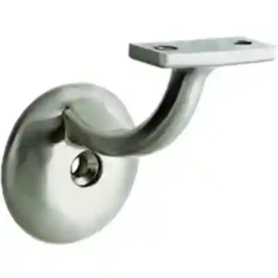 BRACKET HANDRAIL ZINC SAT NKL - Arlington Coal & Lumber