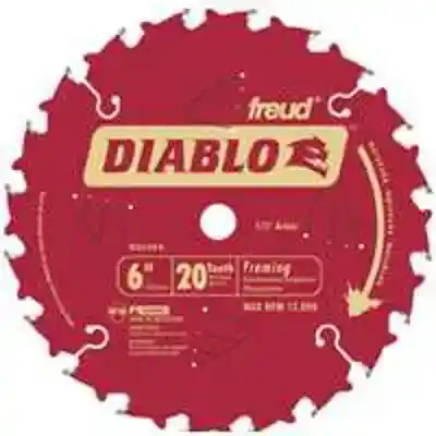 DIABLO 6" X 20TH FRAMING SAW BLADE (D0620X) - Arlington Coal & Lumber