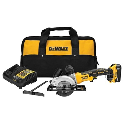 Main 3 - DEWALT ATOMIC 20V MAX 4-1/2" CIRCULAR SAW KIT (DCS571P1)  - Arlington Coal & Lumber