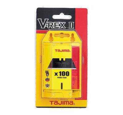 Main 2 - TAJIMA V-REX II 100PK PREMIUM UTILITY KNIFE BLADE (VRB2-100B) - Arlington Coal & Lumber
