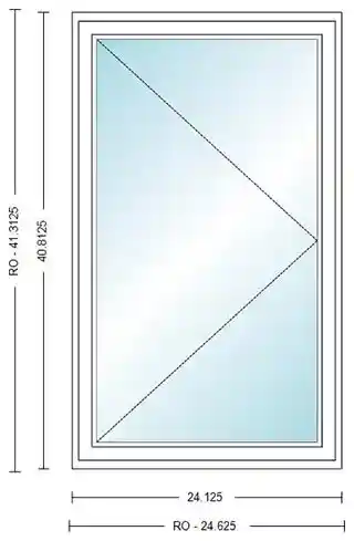 Main 1 - ANDERSEN C135R WHT CSMT UNIT HIGH PERF LOW E4 INSUL GLASS # 1309447 - Arlington Coal & Lumber