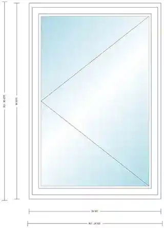 Main 1 - ANDERSEN C13L WHT CSMT UNIT LOW E4 HIGH PERF INSUL GLASS # 1309407 - Arlington Coal & Lumber