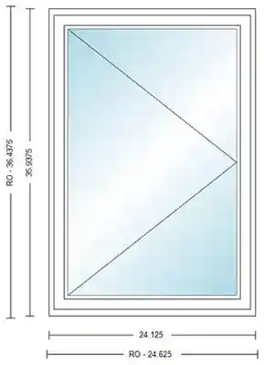 ANDERSEN C13(R) CSMT UNIT HIGH PERF INSUL GLASS # 1309443 - Arlington Coal & Lumber