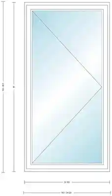 ANDERSEN C14R WHT CSMT UNIT HIGH PERF LOW E4 INSUL GLASS # 1309452 - Arlington Coal & Lumber