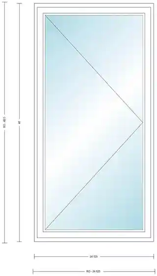 Main 1 - ANDERSEN C14R WHT CSMT UNIT HIGH PERF LOW E4 INSUL GLASS # 1309452 - Arlington Coal & Lumber