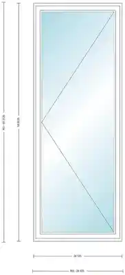 ANDERSEN C155(L) CSMT UNIT WHTE, HIGH PERF INSUL GLASS # 1309426 - Arlington Coal & Lumber