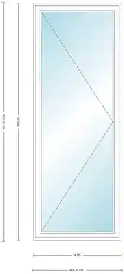 ANDERSEN C155(R) CSMT UNIT WHTE, HIGH PERF INSUL GLASS # 1309462 - Arlington Coal & Lumber