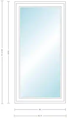 ANDERSEN CN135/AN351 STAT CSMT UNIT HIGH PERF LOW E4 INSUL GLASS # 1307095 - Arlington Coal & Lumber