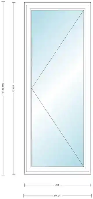Main 1 - ANDERSEN CN145L WHT CSMT UNIT HIGH PERF LOW E4 INSUL GLASS # 1309415 - Arlington Coal & Lumber