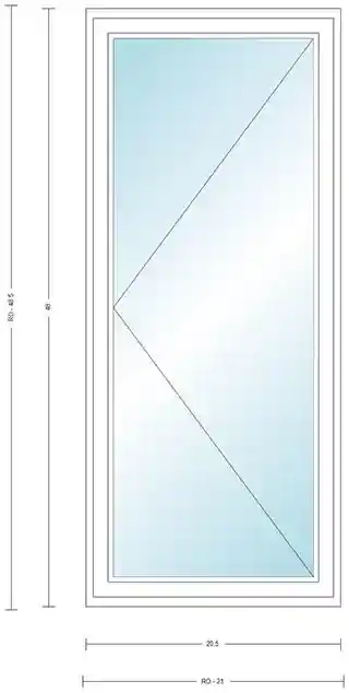 Main 1 - ANDERSEN CN14L WHT CSMT UNIT HIGH PERF LOW E4 INSUL GLASS # 1309414 - Arlington Coal & Lumber