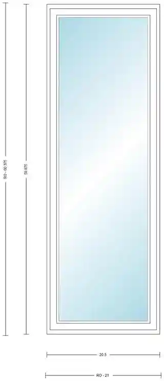 Main 1 - ANDERSEN CN15/AN51 STAT WHT CSMT UNIT. HIGH PERF LOW E4 INSUL GLASS # 1307091 - Arlington Coal & Lumber