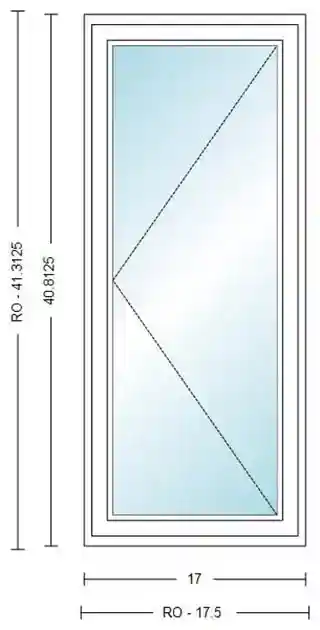 Main 1 - ANDERSEN CR135(L) CASEMENT UNIT, WHITE, HP INSUL GLASS # 1309409 - Arlington Coal & Lumber