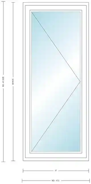 Main 1 - ANDERSEN CR135(R) CASEMENT UNIT, WHITE, HP INSUL GLASS # 1309445 - Arlington Coal & Lumber